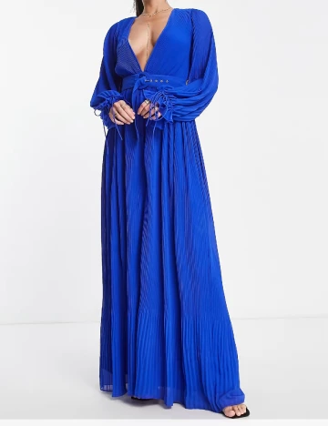 Rochie lunga ASOS, albastru Albastru