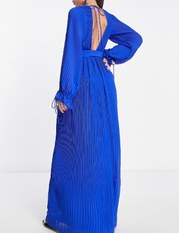 Rochie lunga ASOS, albastru