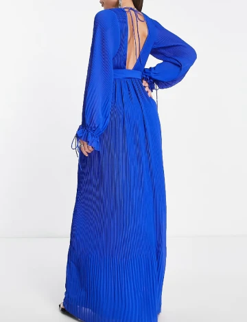 Rochie lunga ASOS, albastru Albastru