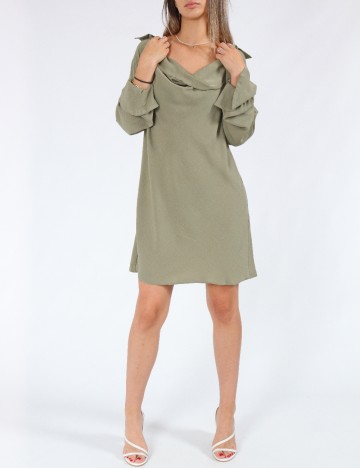 
						Rochie scurta ASOS, verde