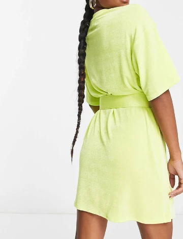 Rochie scurta ASOS, verde