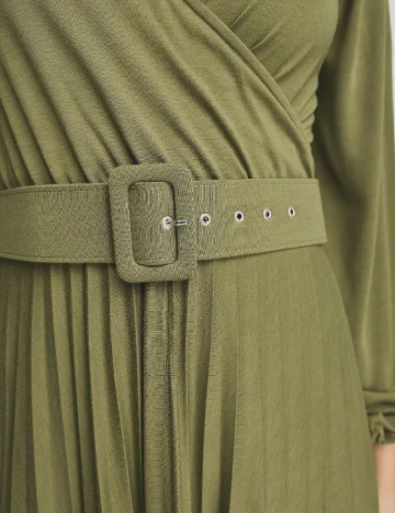 Rochie medie ASOS, kaki Verde