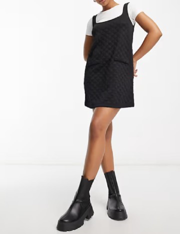 
						Rochie scurta Miss Selfridge, negru