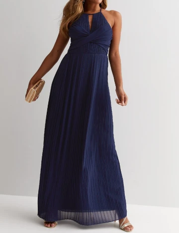 Rochie lunga TFNC London, bleumarin
