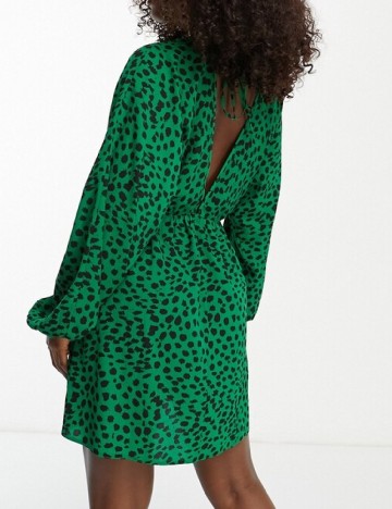 Rochie scurta ASOS, verde