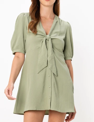 Rochie scurta ASOS, verde