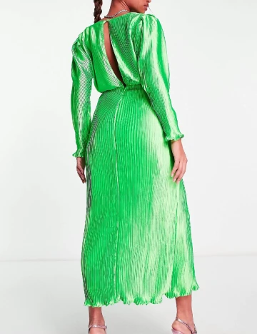 Rochie lunga ASOS, verde Verde