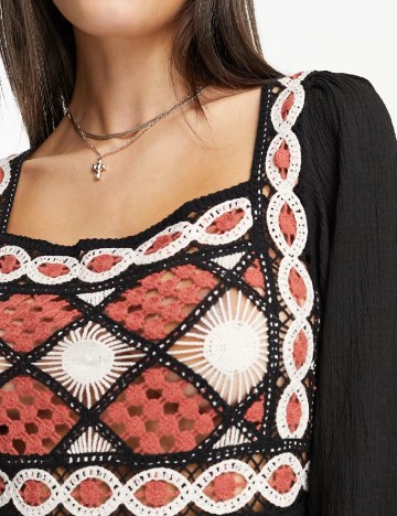 Rochie scurta ASOS, negru
