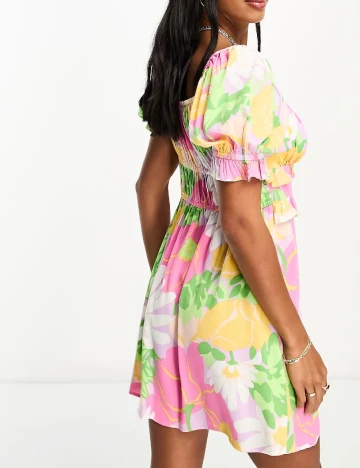 Rochie scurta Miss Selfridge, floral print Floral print