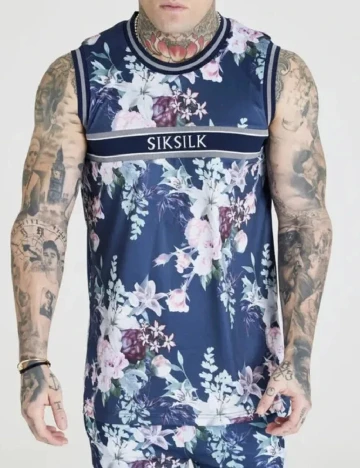 Maiou SikSilk, floral print Floral print