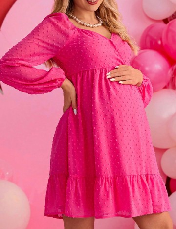 
						Rochie scurta SHEIN Maternity, roz