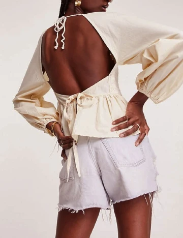 Bluza ASOS, crem Crem