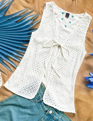 Bluza SHEIN, alb Alb