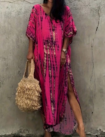 
						Rochie lunga SHEIN, roz