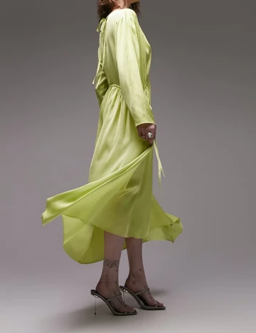 Rochie lunga Top Shop, verde