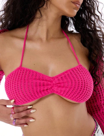 Set top si bolero Musera, roz