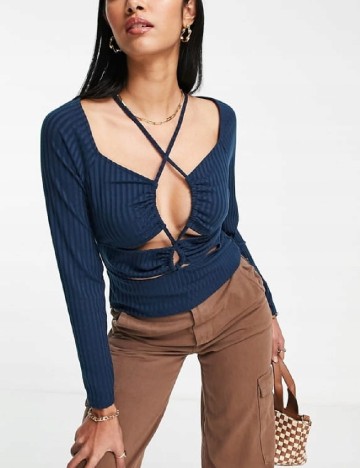 
						Bluza Top Shop, bleumarin