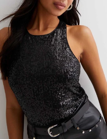 Body New look, negru Negru