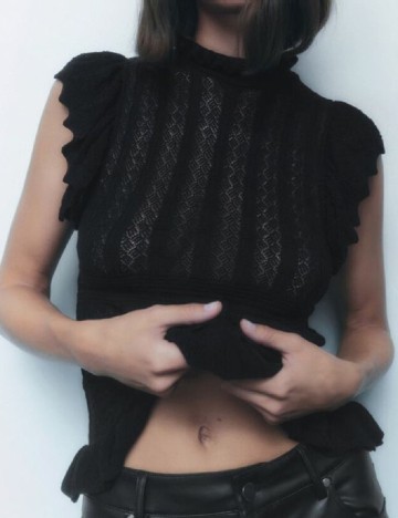
						Bluza Zara, negru