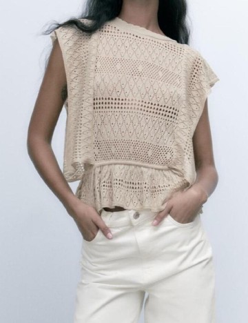 
						Bluza Zara, crem