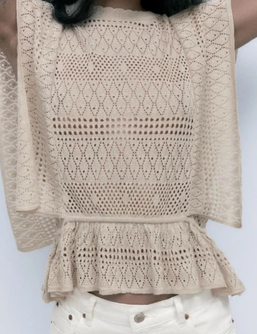 Bluza Zara, crem