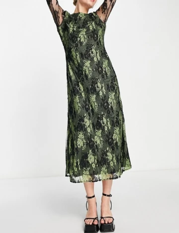 Rochie medie Top Shop, verde Verde