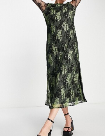 Rochie medie Top Shop, verde
