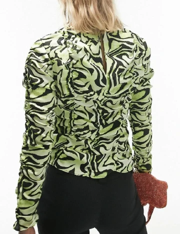 Bluza Top Shop, verde