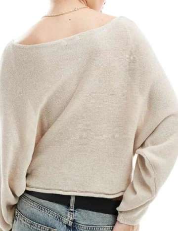 Bluza Stradivarius, crem