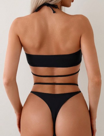 Costum de baie SHEIN, negru