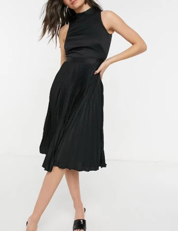 Rochie medie Closet London, negru Negru
