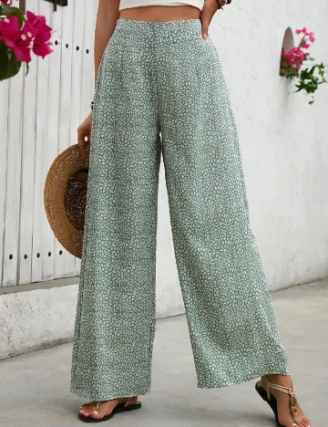 Pantaloni SHEIN, verde Verde