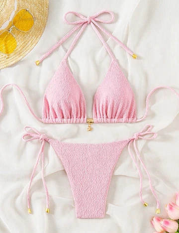 Costum de baie SHEIN, roz Roz