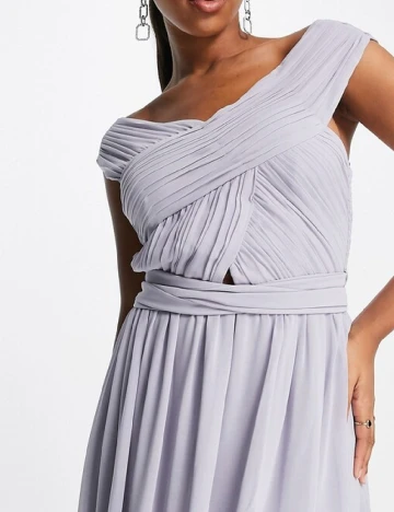 Rochie lunga Little Mistress, gri Gri