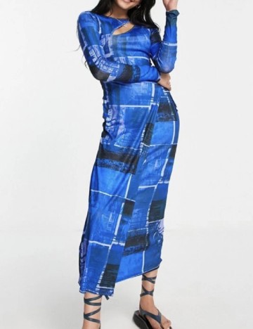 Rochie medie Top Shop, albastru