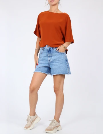 Tricou SHEIN, maro Maro