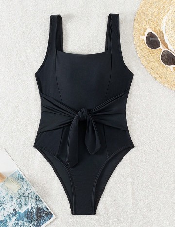 
						Costum de baie SHEIN, negru