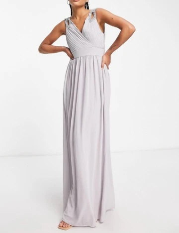 Rochie lunga TFNC London, gri Gri