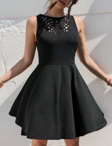 Rochie scurta SHEIN, negru Negru