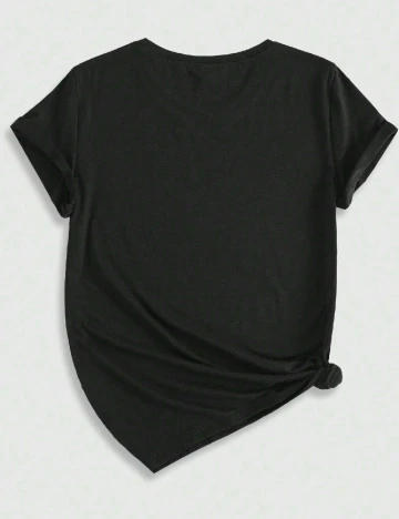 Tricou Romwe, negru