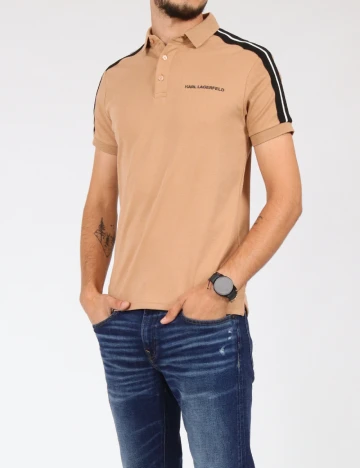 Tricou KARL LAGERFELD, maro