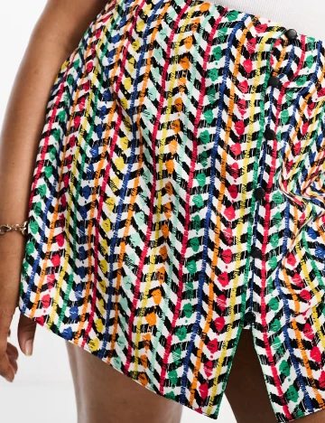 Fusta ASOS Curve, mix culori Mix culori