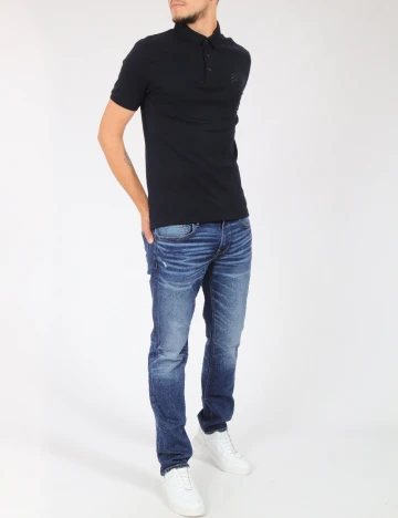 Tricou KARL LAGERFELD, bleumarin inchis