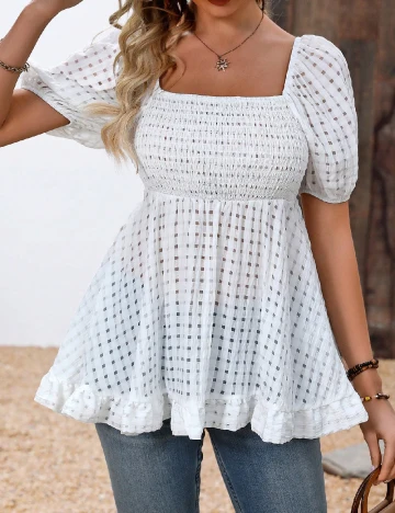Bluza SHEIN, alb
