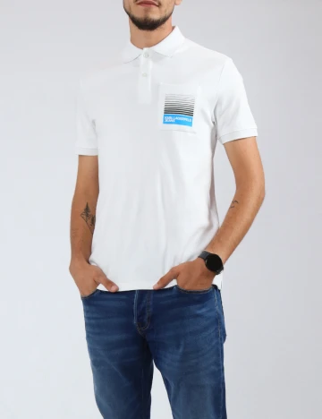 Tricou KARL LAGERFELD, alb Alb