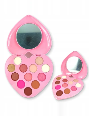 Paleta fard de pleoape FAB Factory, roz Roz