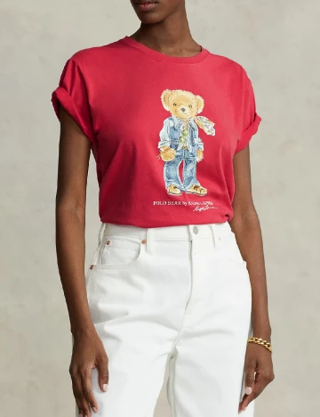Tricou Polo Ralph Lauren, rosu