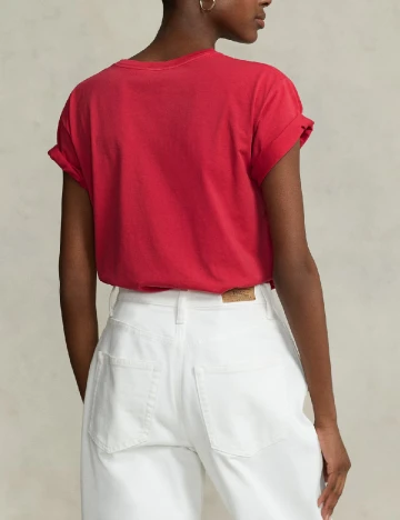 Tricou Polo Ralph Lauren, rosu