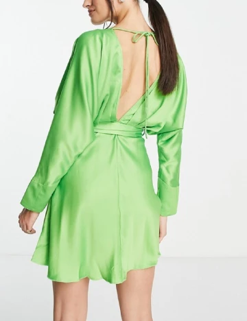Rochie scurta ASOS, verde