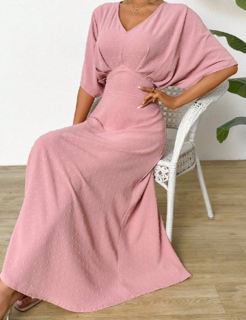 
						Rochie lunga SHEIN, roz